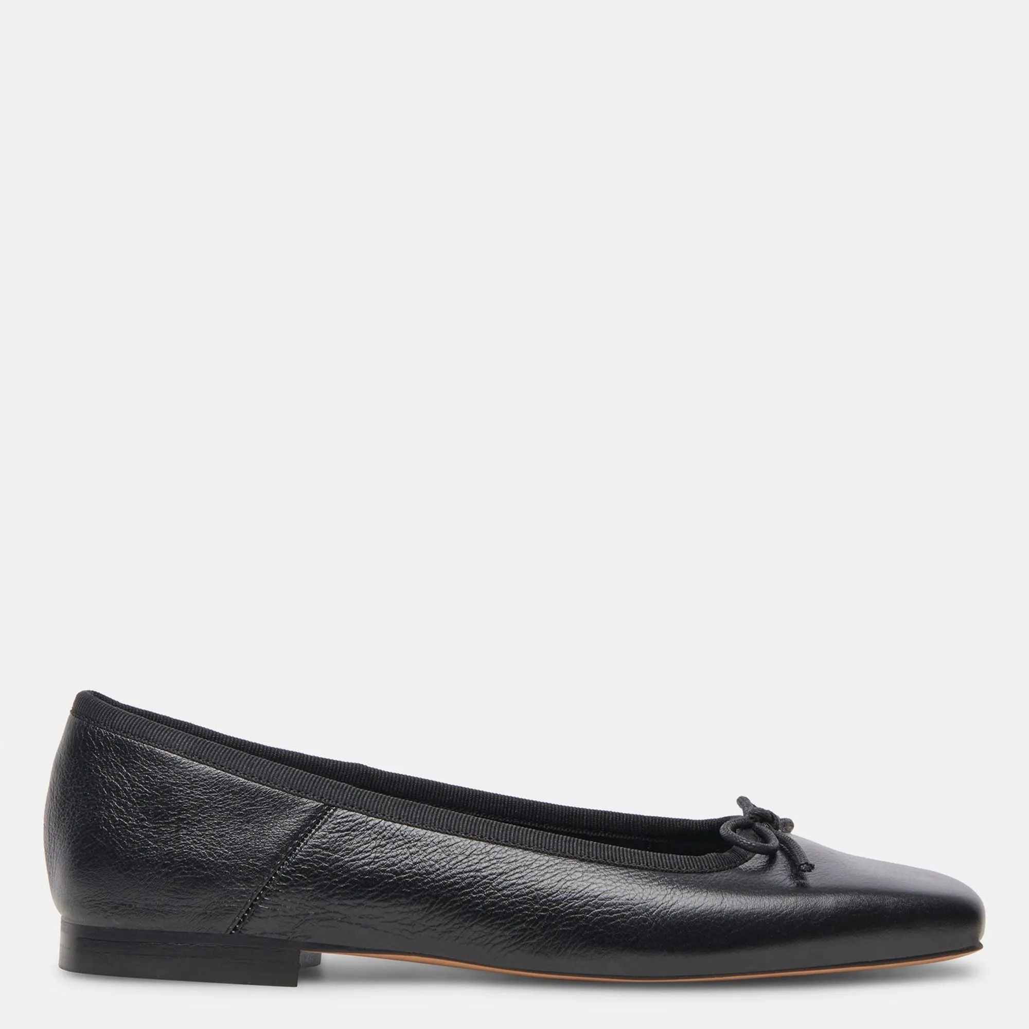 Anisa Wide Ballet Flats Copper Metallic Suede