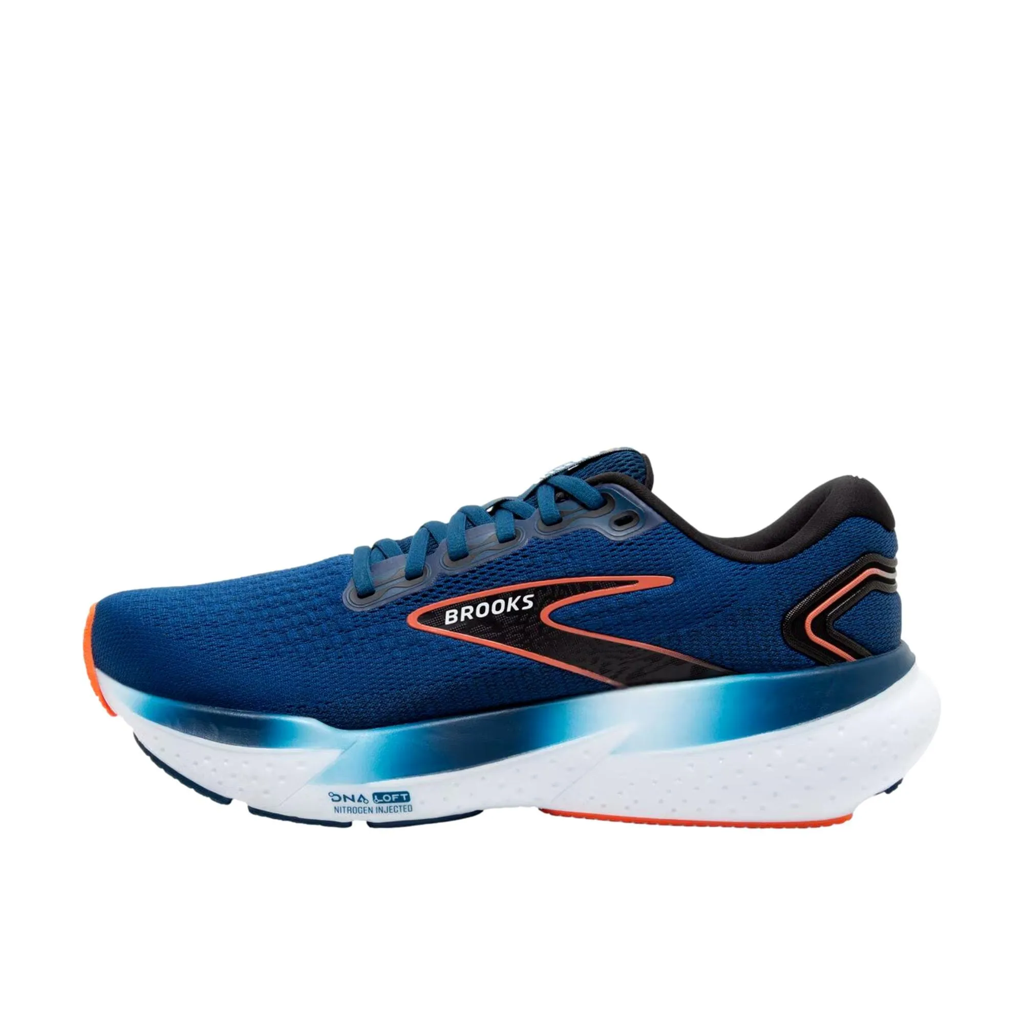 Brooks Glycerin 21 Blue Opal/Black/Nasturtium  110419-1D-474 Men's