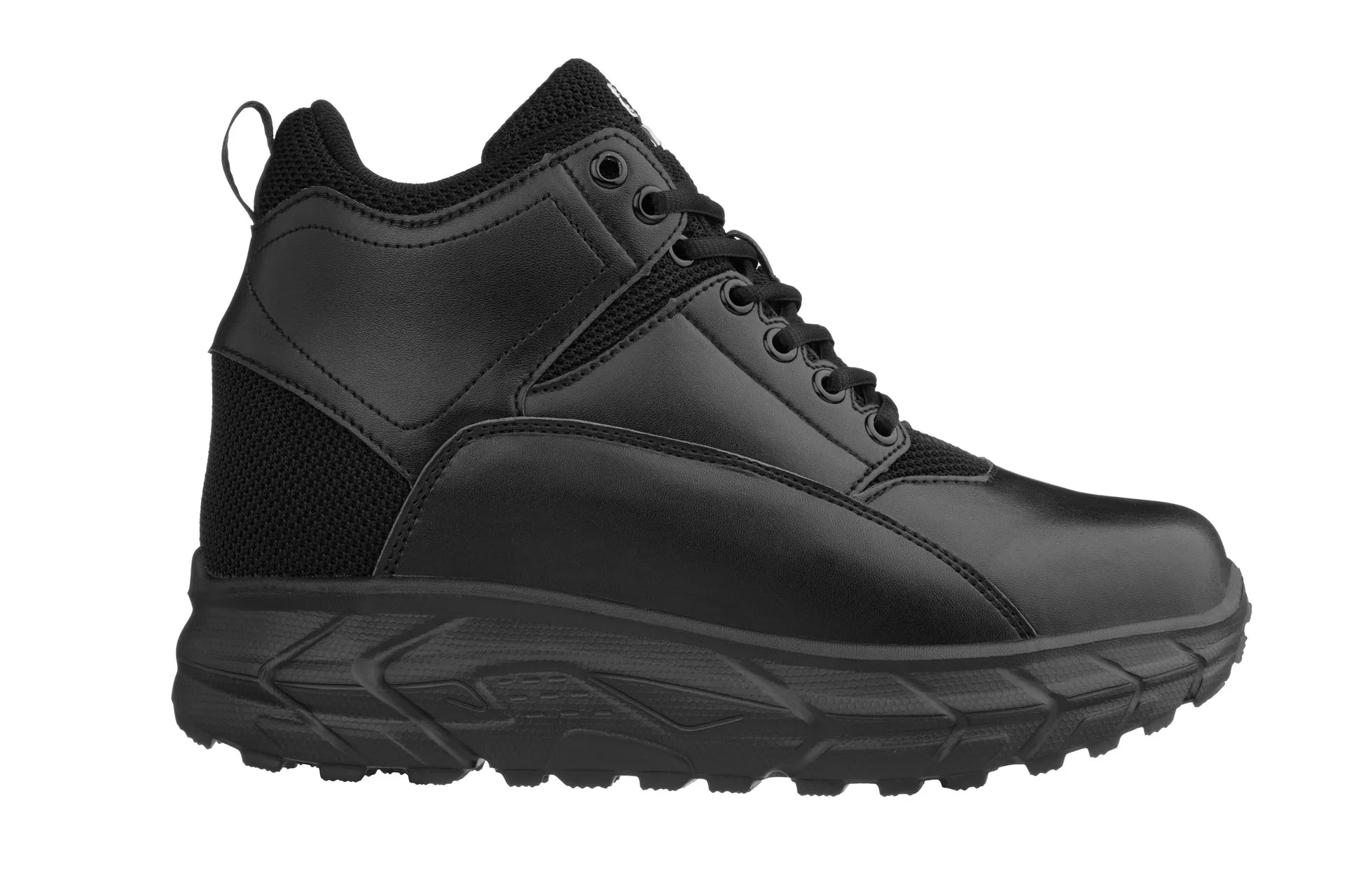 CALTO - S22802 - 4 Inches Taller (Black) - Hiking Style Boots