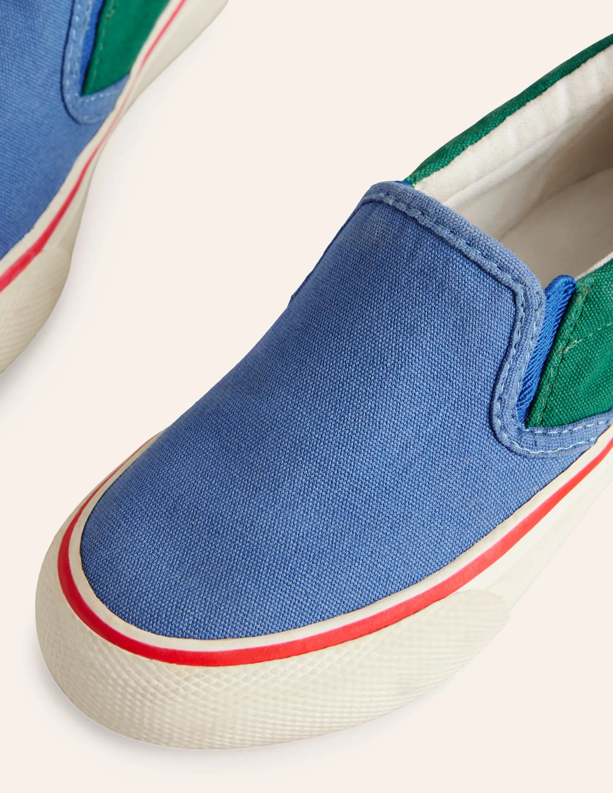 Canvas Slip-Ons-Multi