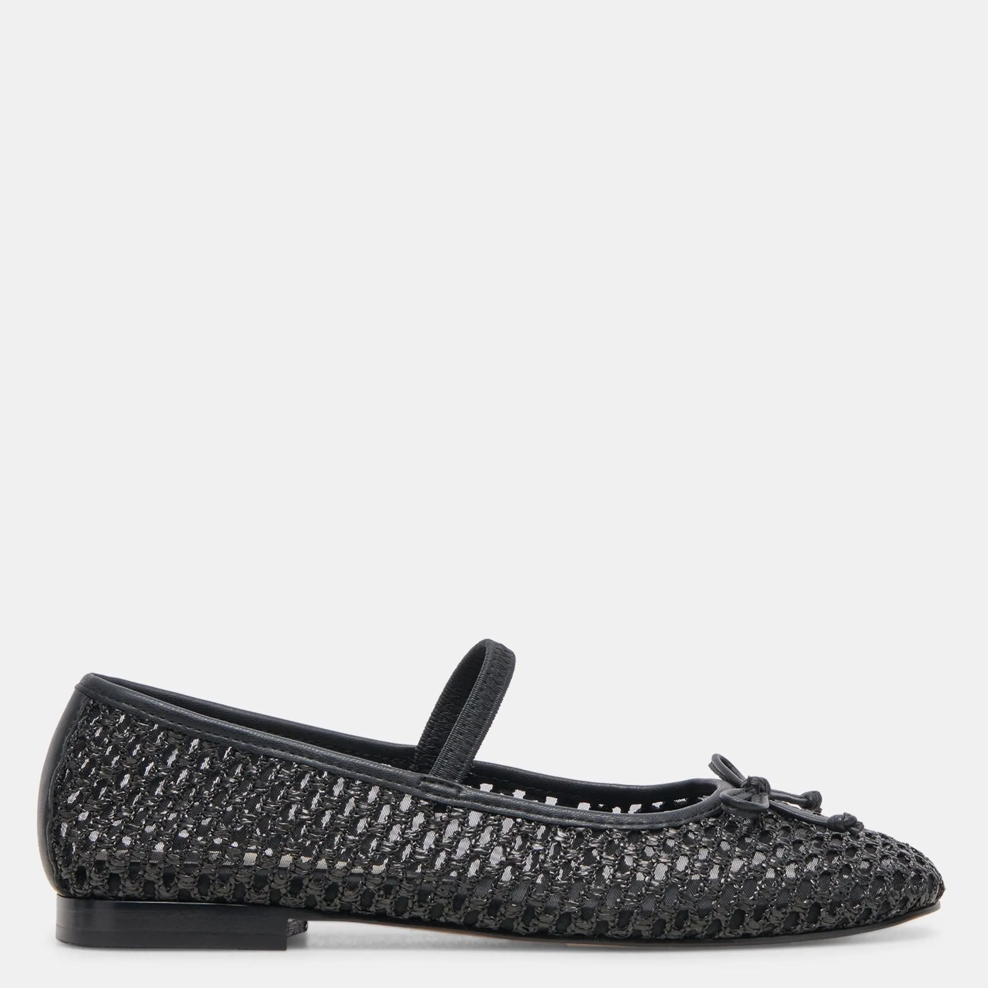Carin Raffia Ballet Flats Lt Natural Raffia