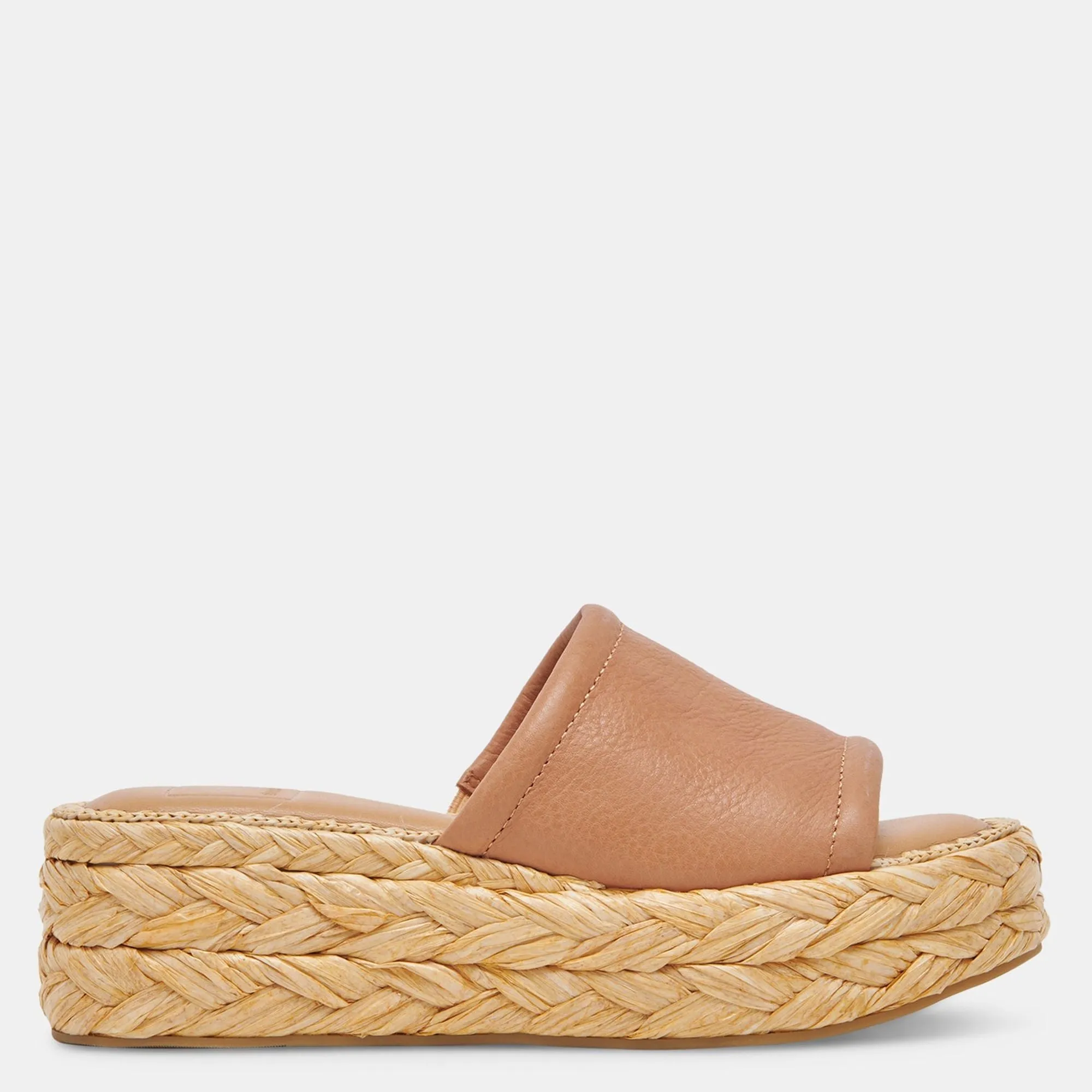 Chavi Wide Sandals Honey Leather