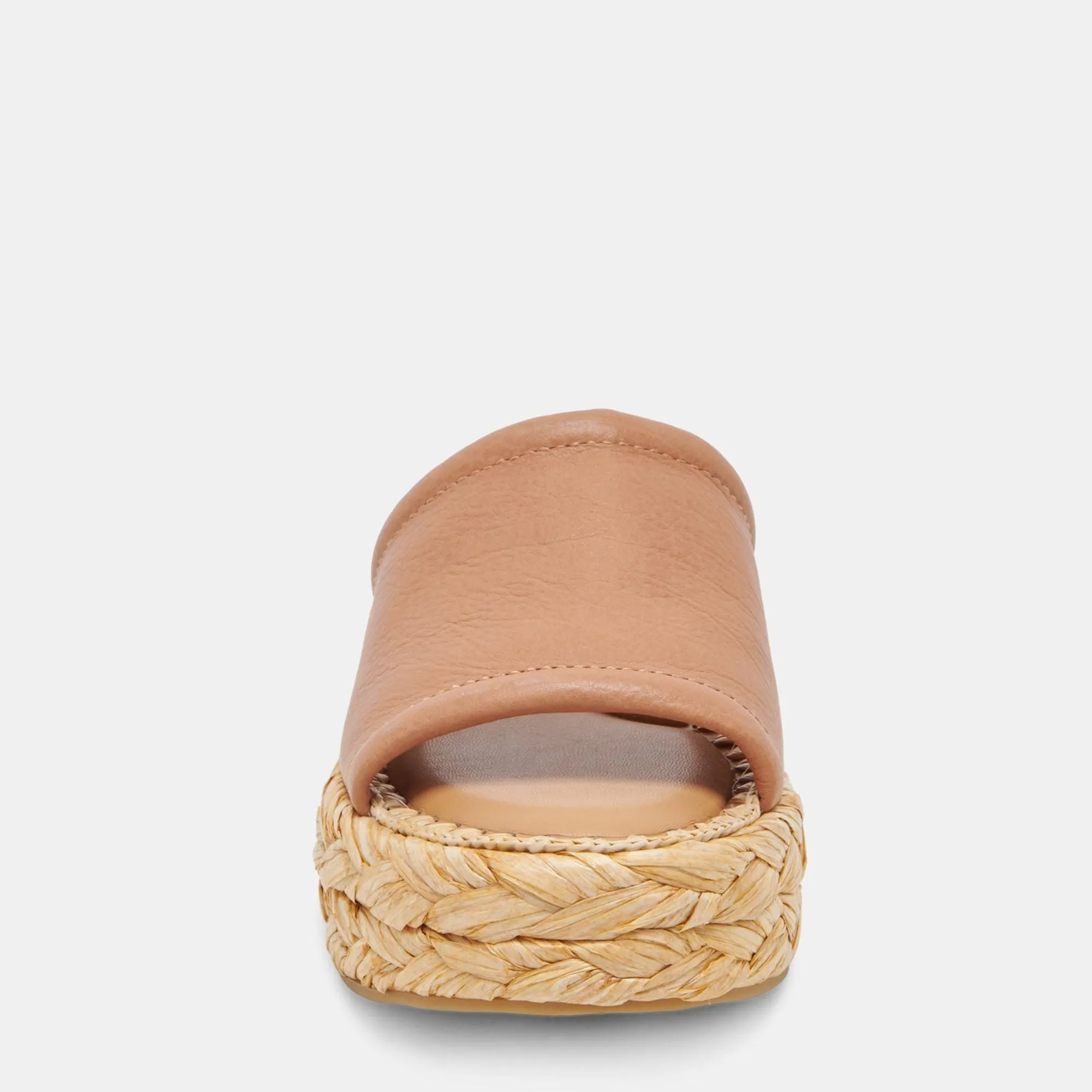 Chavi Wide Sandals Honey Leather