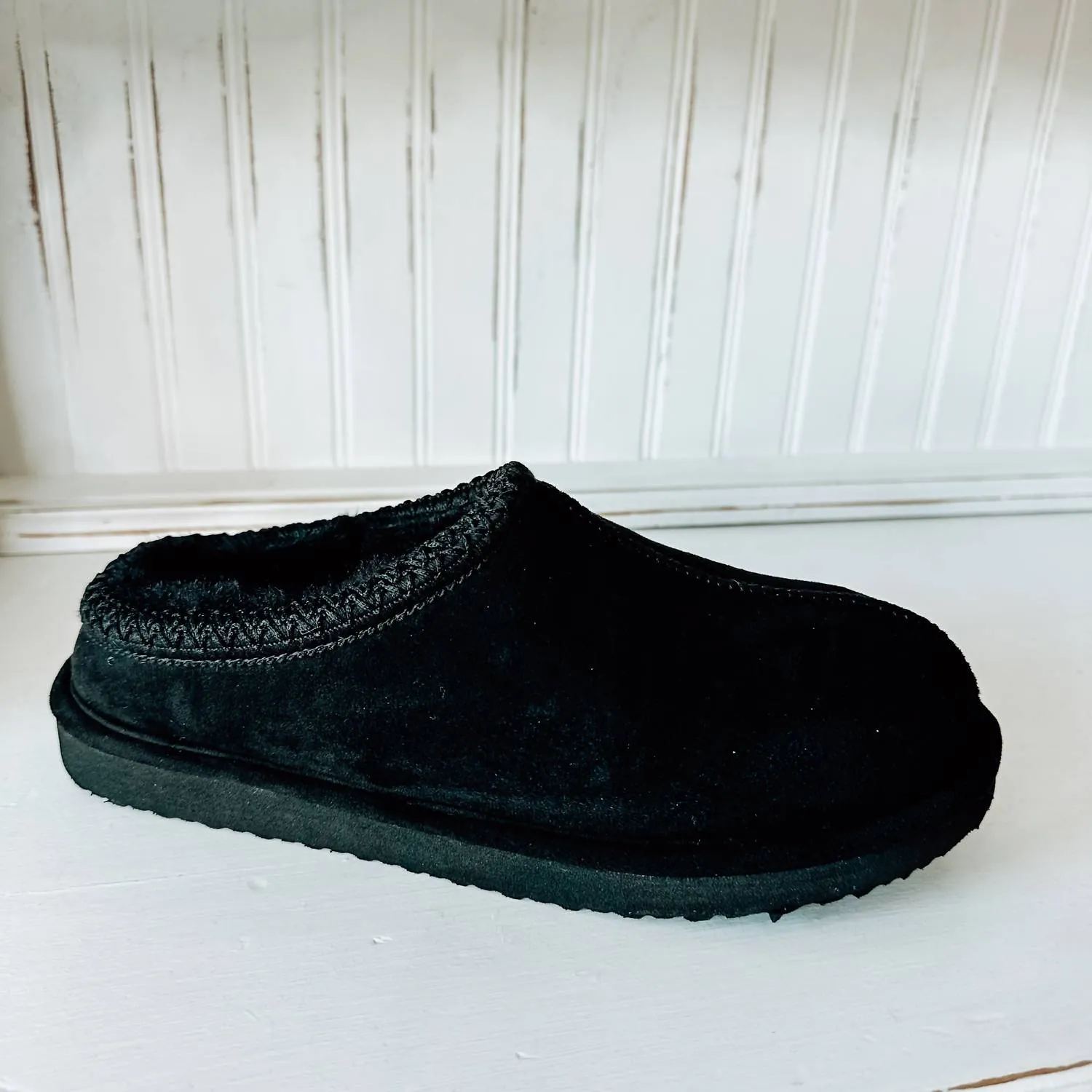 Cheers Platform Slipper In Black