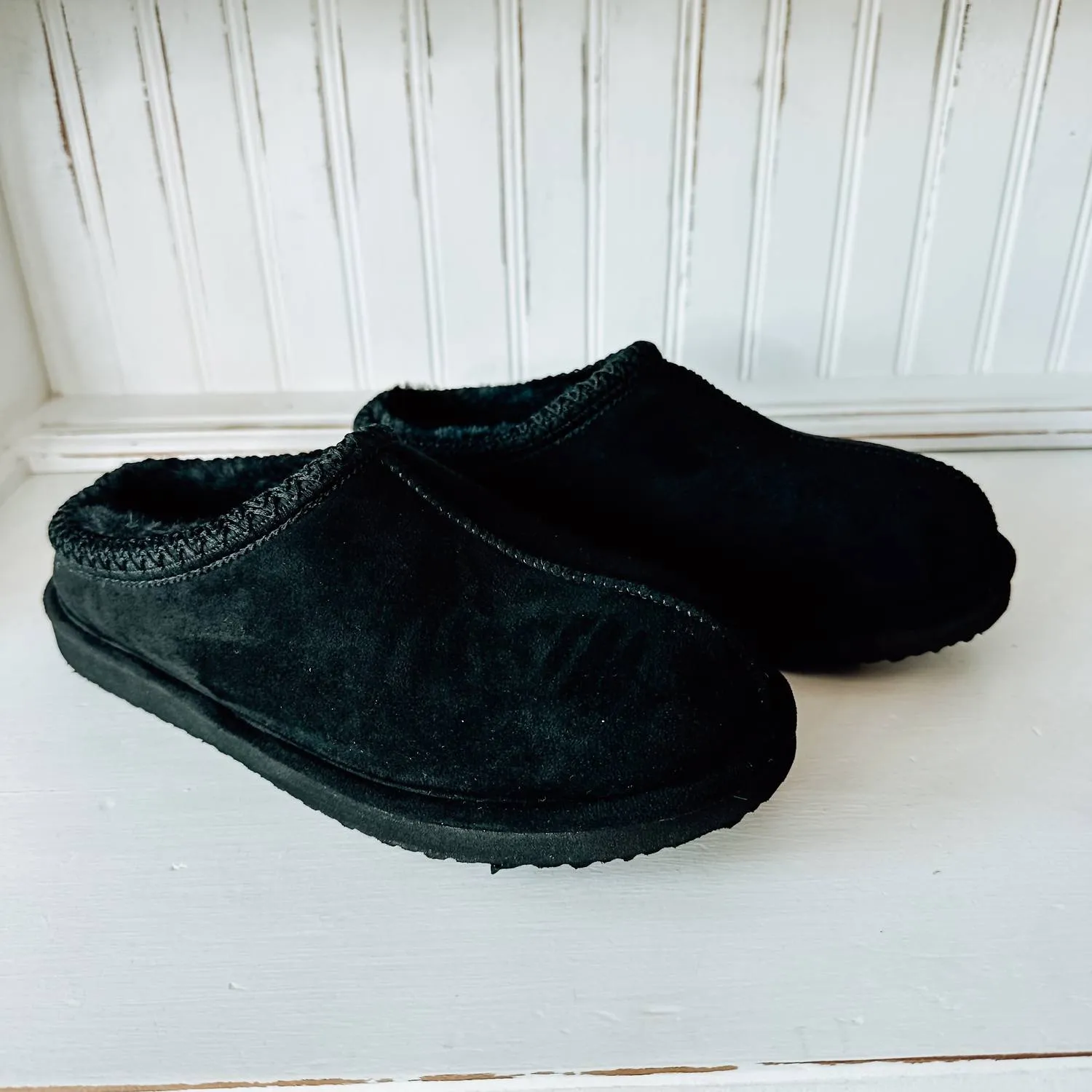Cheers Platform Slipper In Black