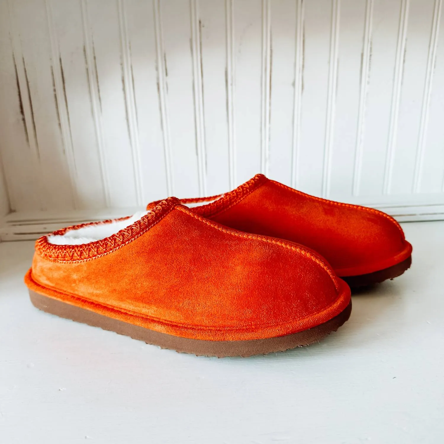 Cheers Women's Platform Slipper In Orange