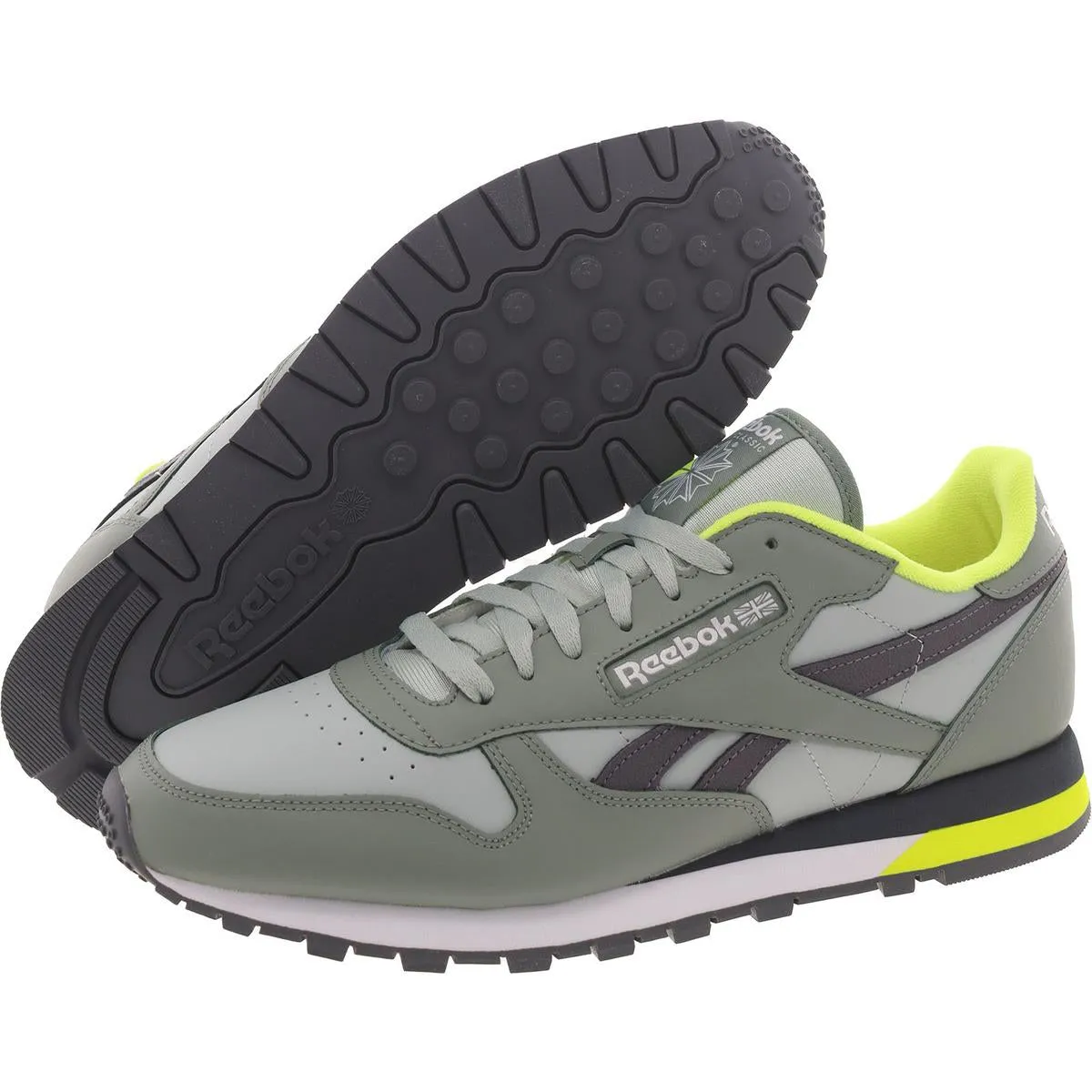 Classic Leather Mens Cross Training Fitness Running & Training Shoes