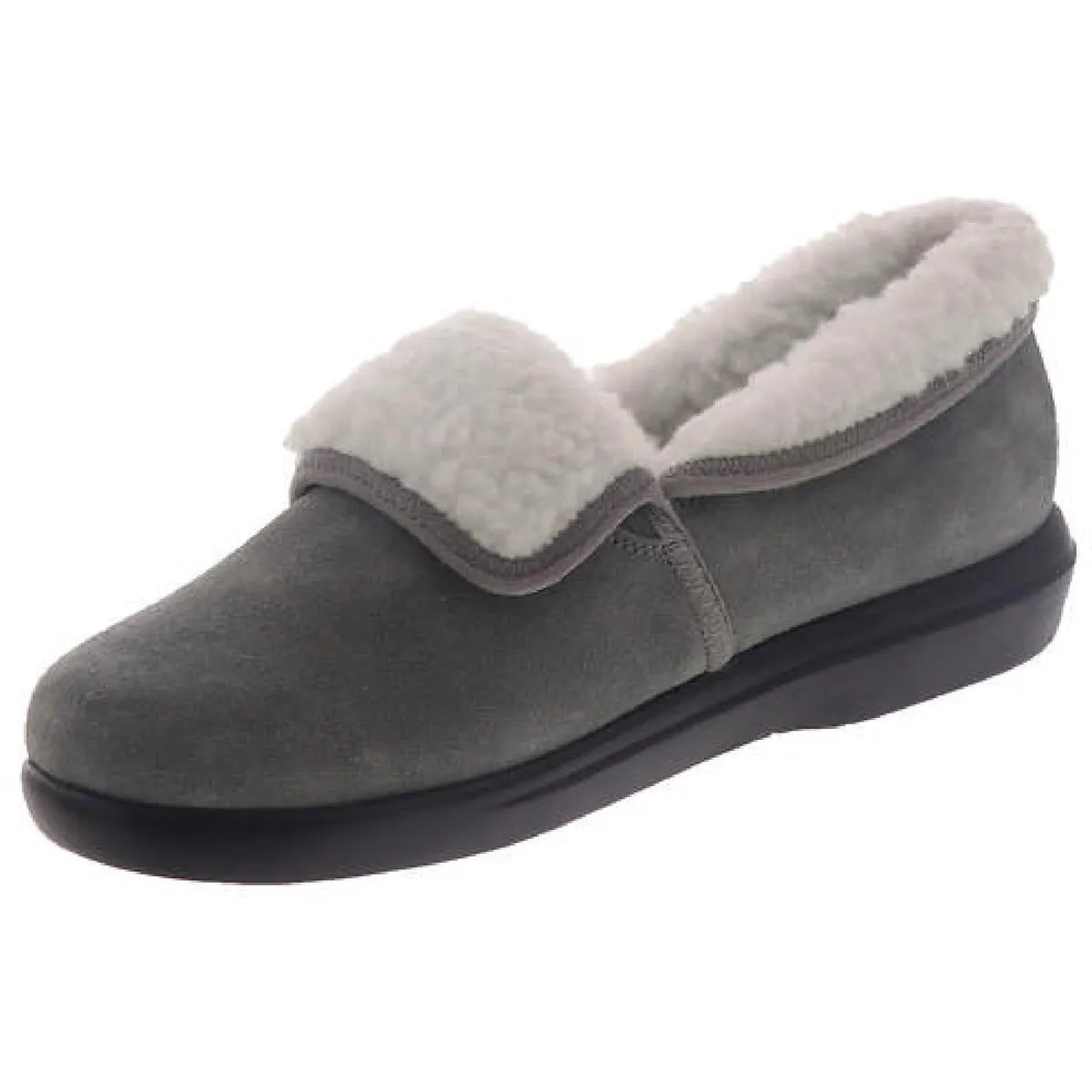 Colble Womens Suede Slip On Moccasin Slippers
