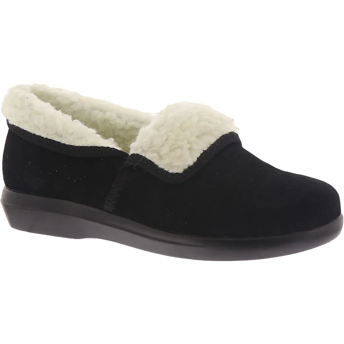 Colble Womens Suede Slip On Moccasin Slippers