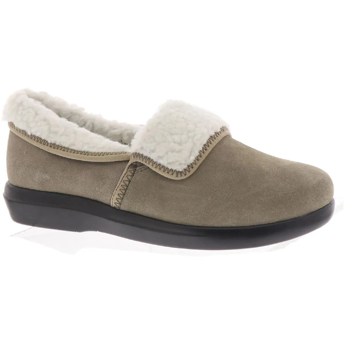 Colble Womens Suede Slip On Moccasin Slippers
