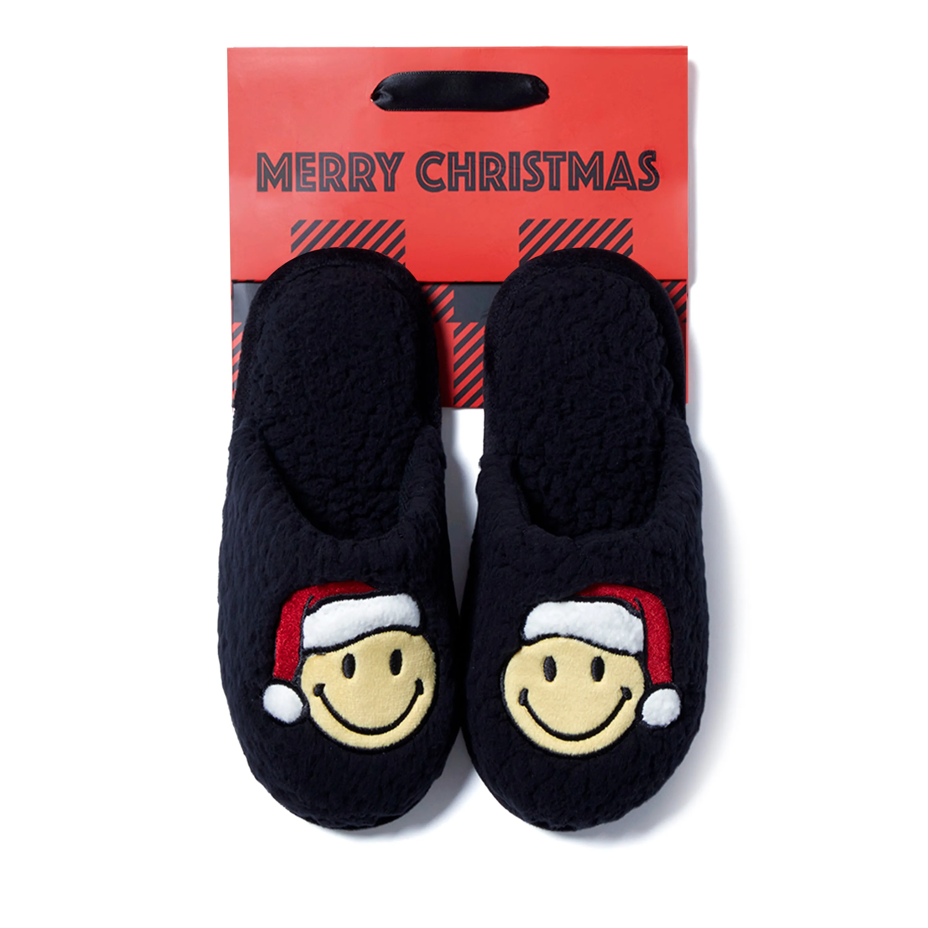 Cozyfoams Women's Holiday Novelty Scuff Slipper with Gift Bag