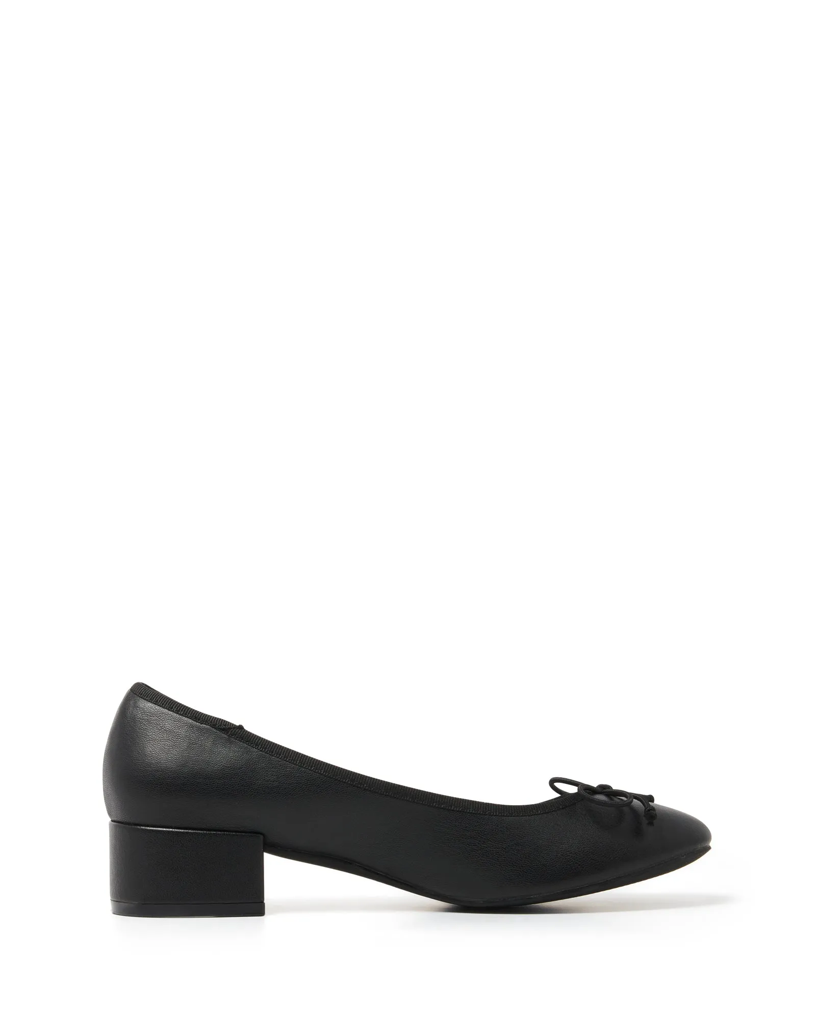 Diana Ballet Heel Black