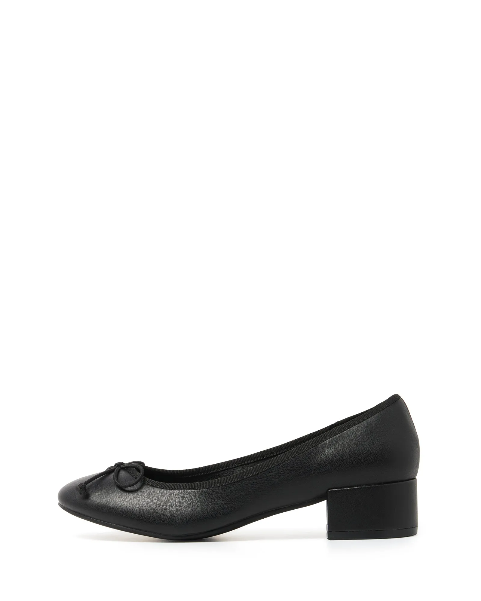Diana Ballet Heel Black