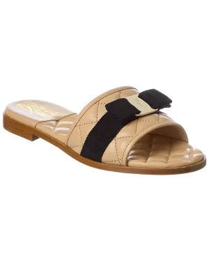 Ferragamo LoveC Q Leather Sandal