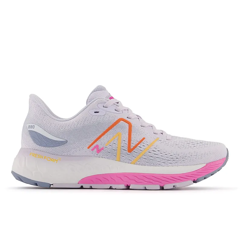 Fresh Foam X 880v12 - Libra with Vibrant Pink and Vibrant Orange - Women's