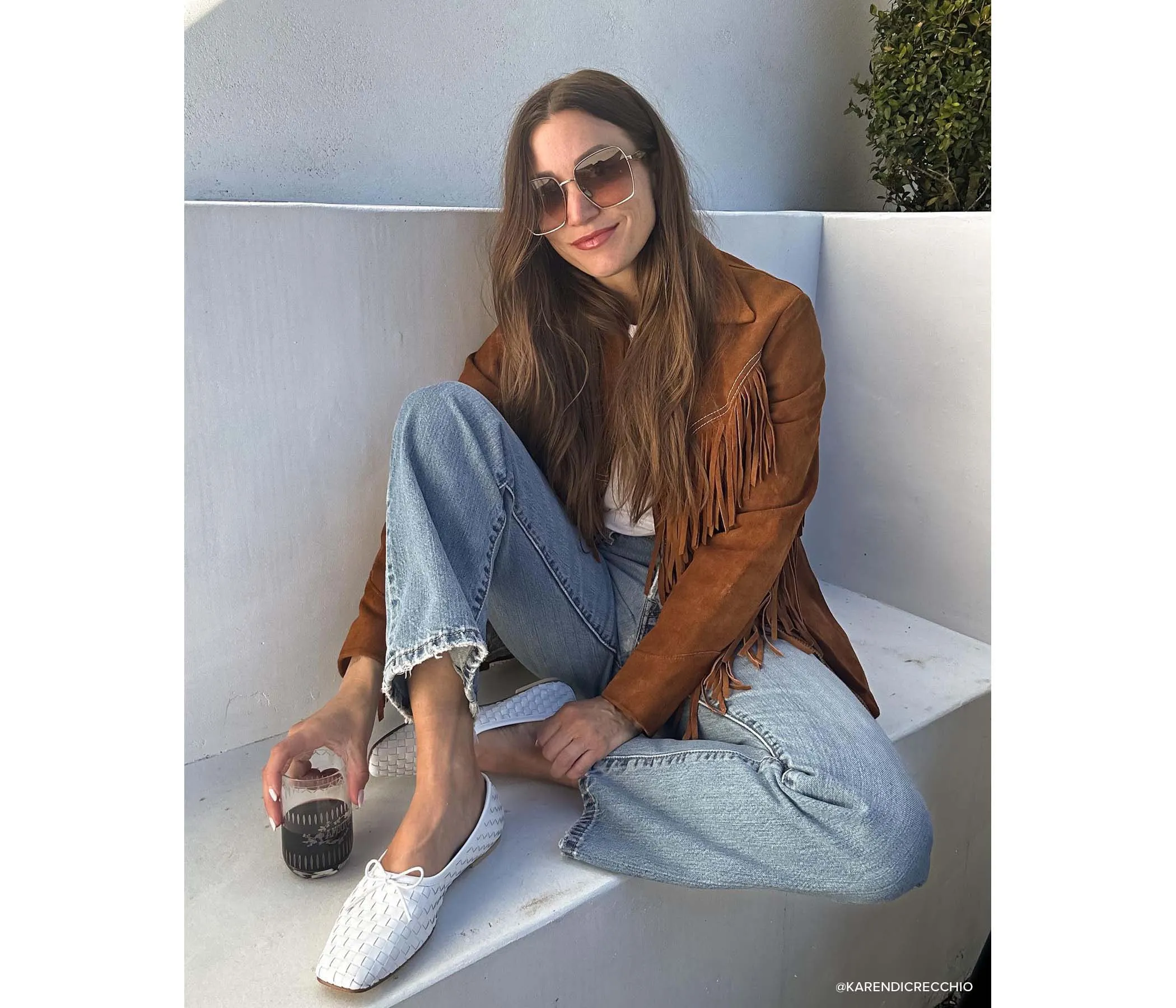 JADA SQUARE TOE BALLET FLAT