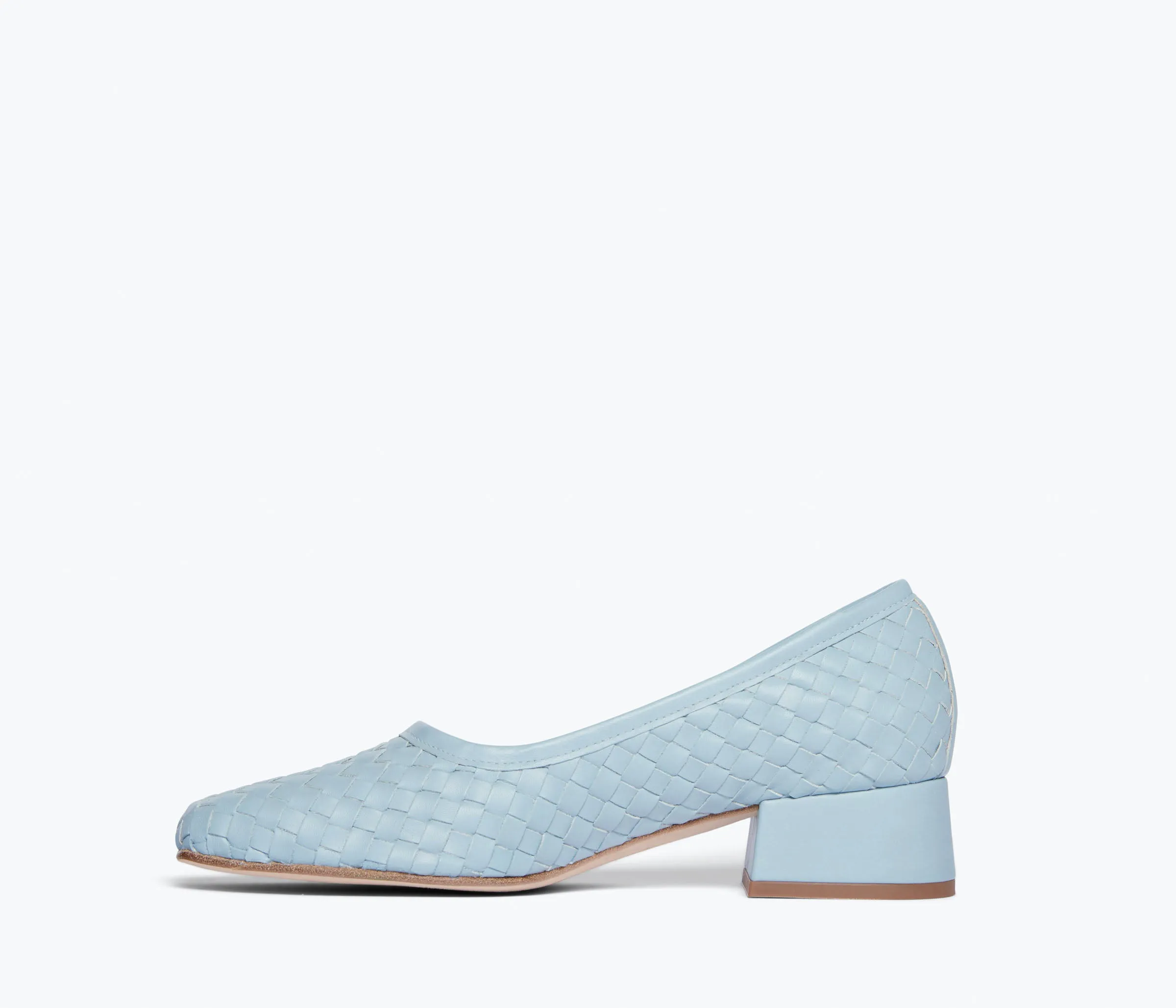 JAYLA WOVEN BALLET HEEL