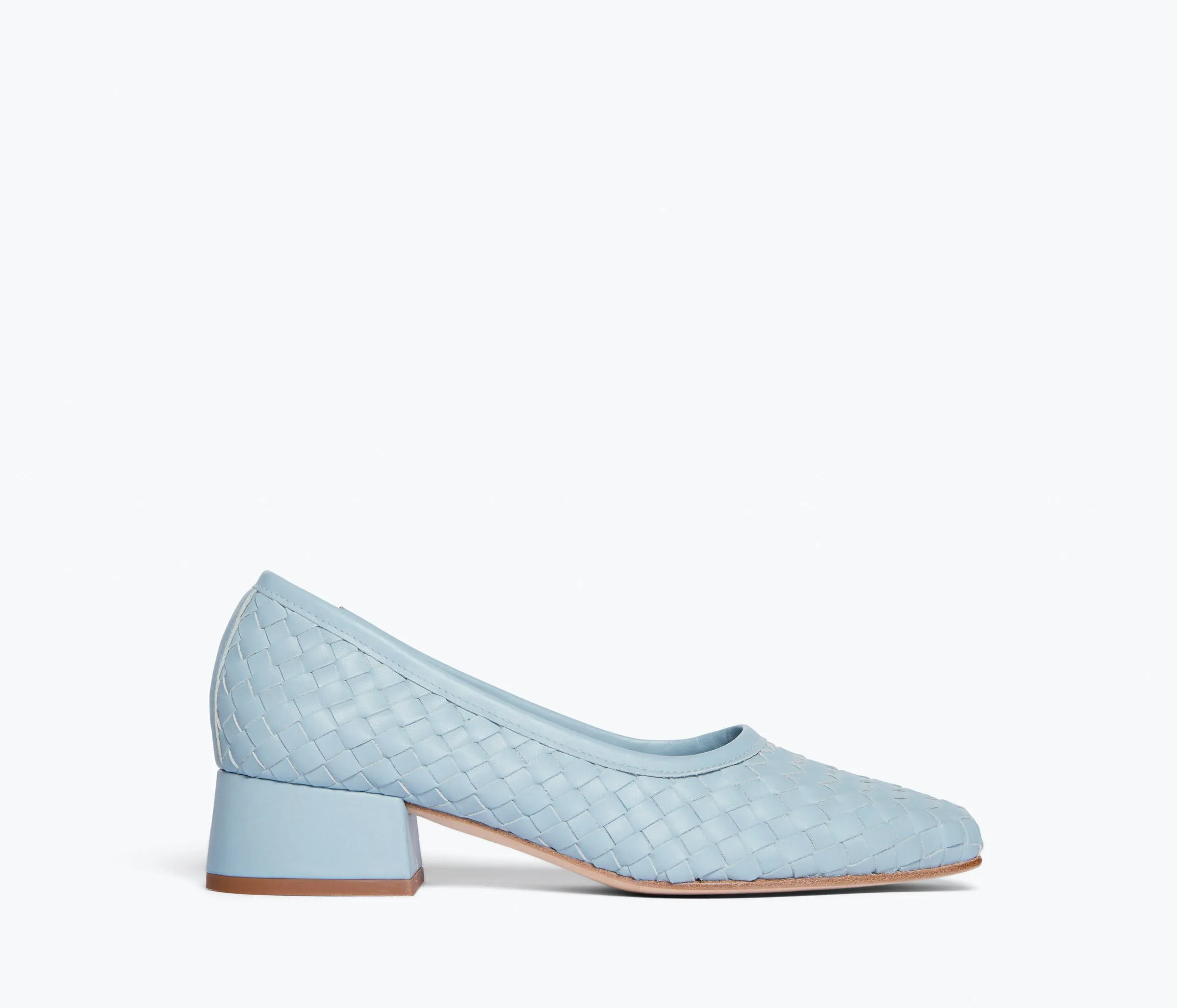JAYLA WOVEN BALLET HEEL