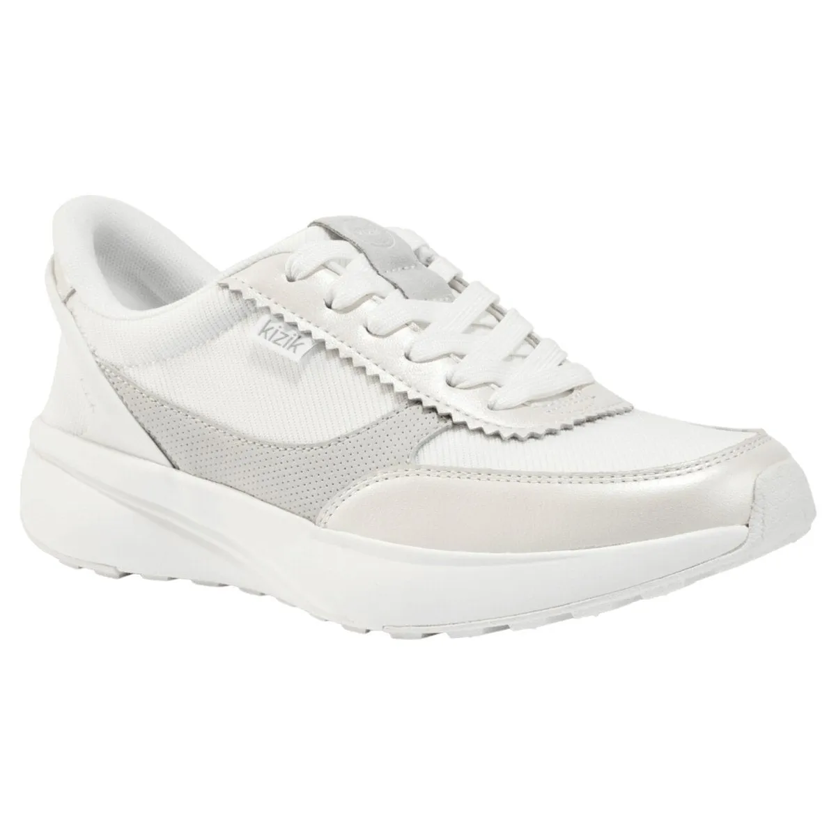 Kizik Women's Paris Metallic White