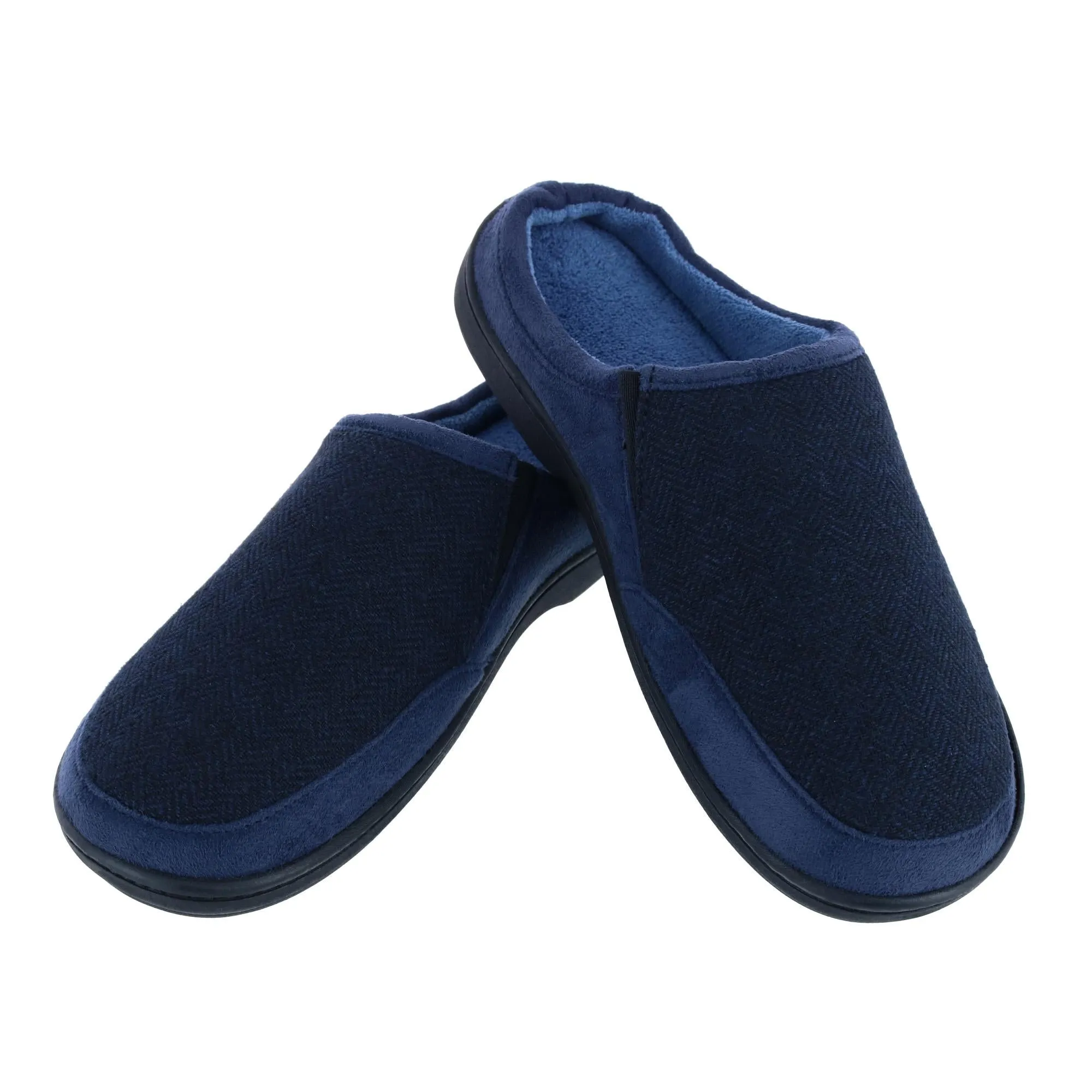 Men's Herringbone Logan Hoodback Slipper