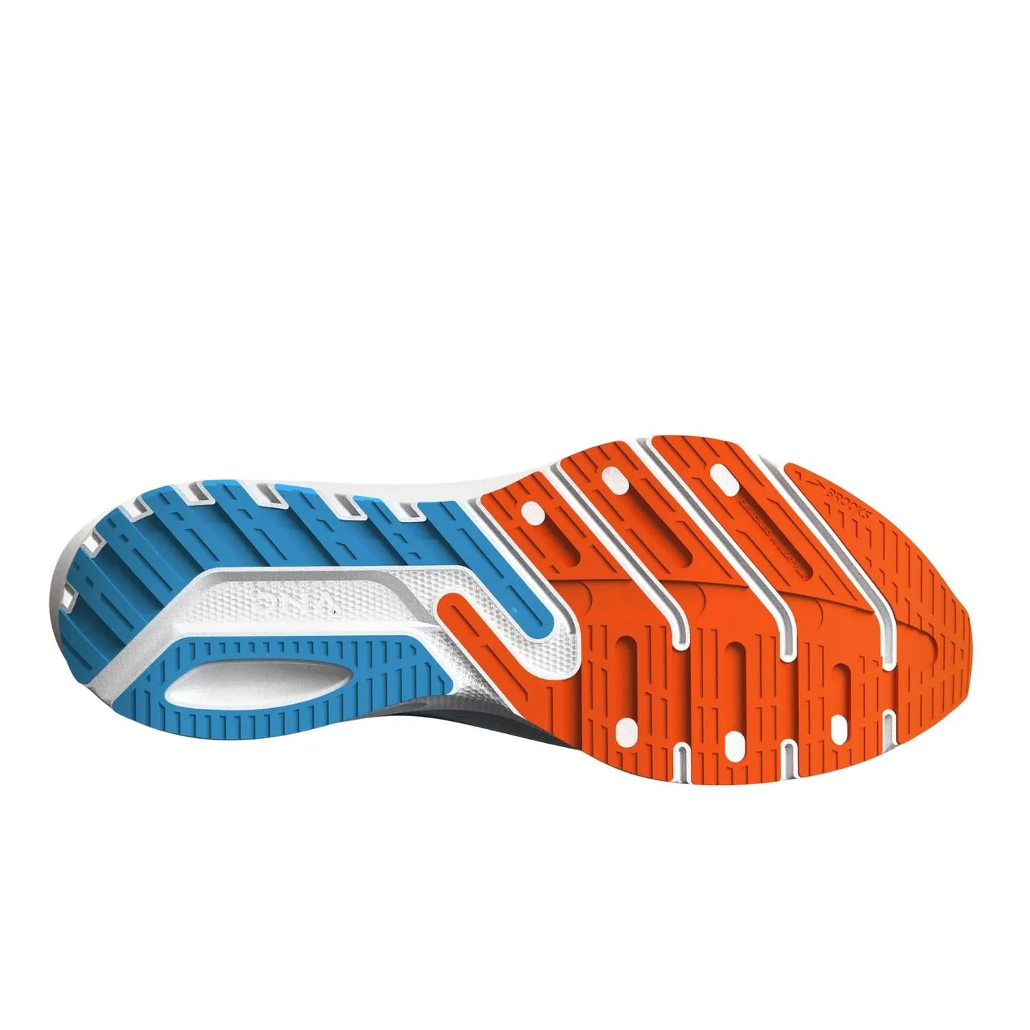 Men's Launch 10 Running Shoes In Black/orange