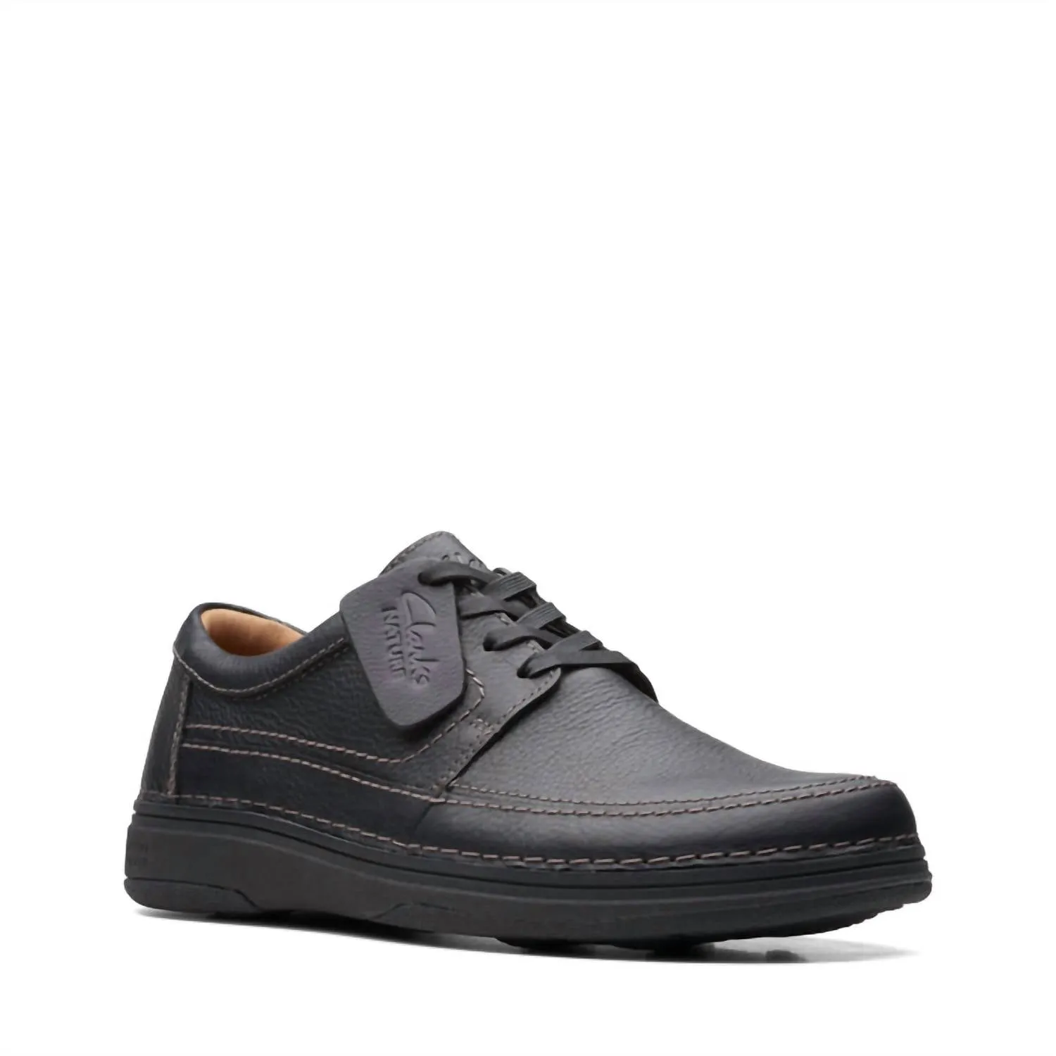 Men's Nature 5 Lo Shoe In Black Leather