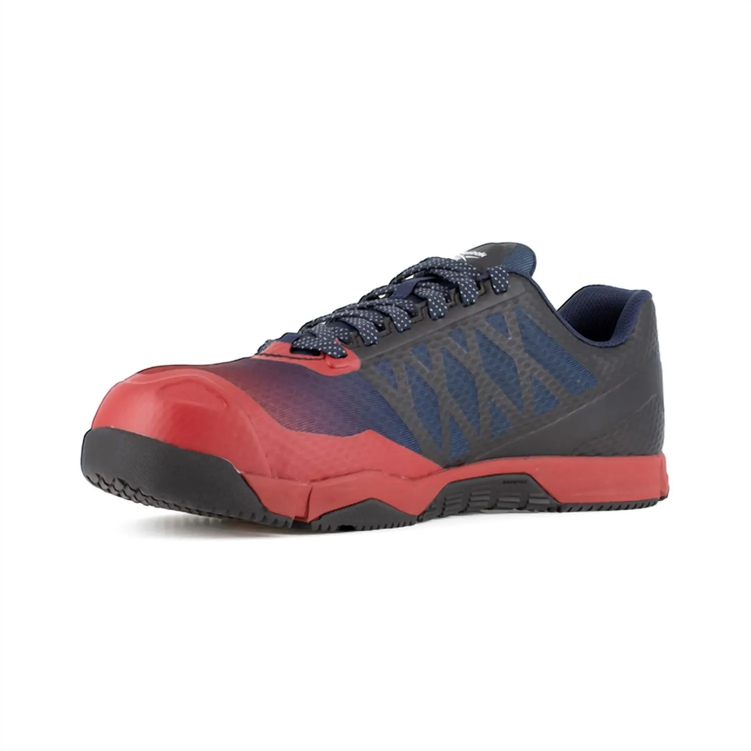 Men's Speed Tr Work Athletic Shoe - Medium Width In Red, Navy, And Black