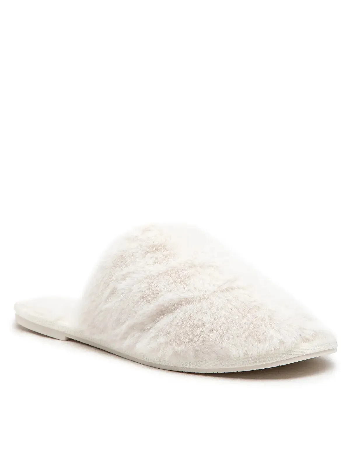 Michael Kors Frieda 40F2FRFA1D Slide Slippers Womens Light Cream Slip On MKAS288