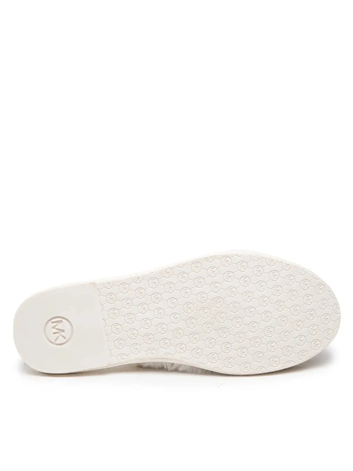 Michael Kors Frieda 40F2FRFA1D Slide Slippers Womens Light Cream Slip On MKAS288