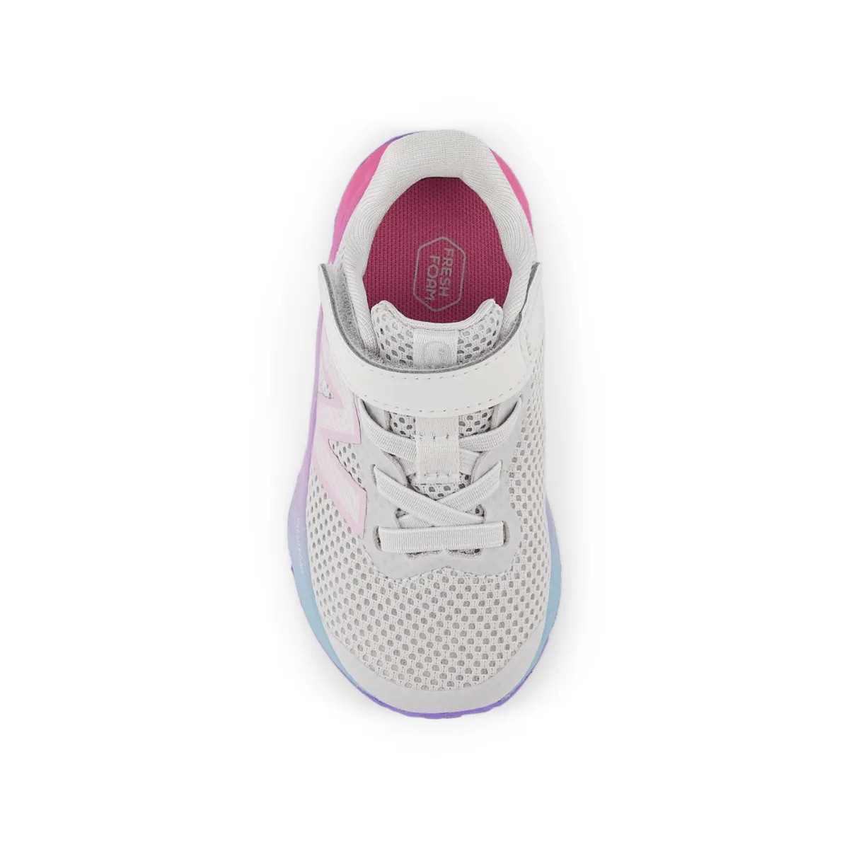 New Balance Toddler's Fresh Foam Arishi v4 IAARIGR4 Grey Matter/Mid Century Pink/Lilac Glo