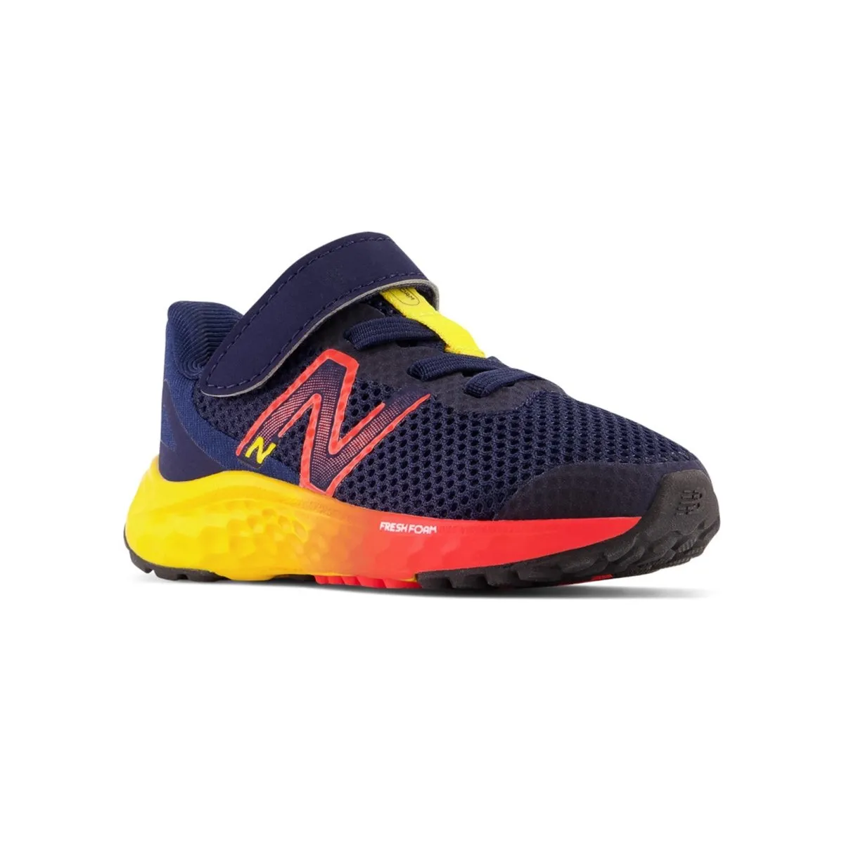 New Balance Toddler's Fresh Foam Arishi v4 IAARIKB4 Team Navy/Electric Red/Egg Yolk