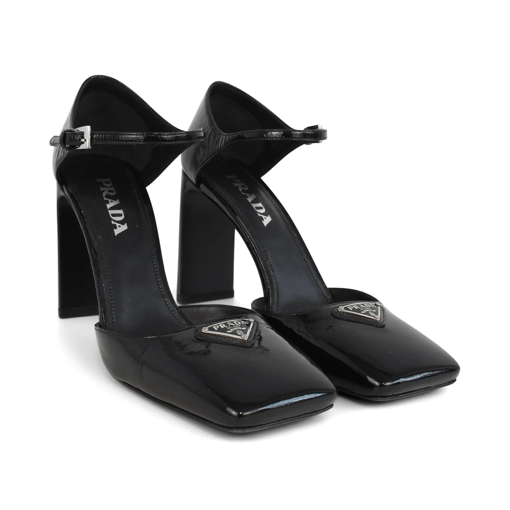 Prada Square-Toe Heels - Women's 39