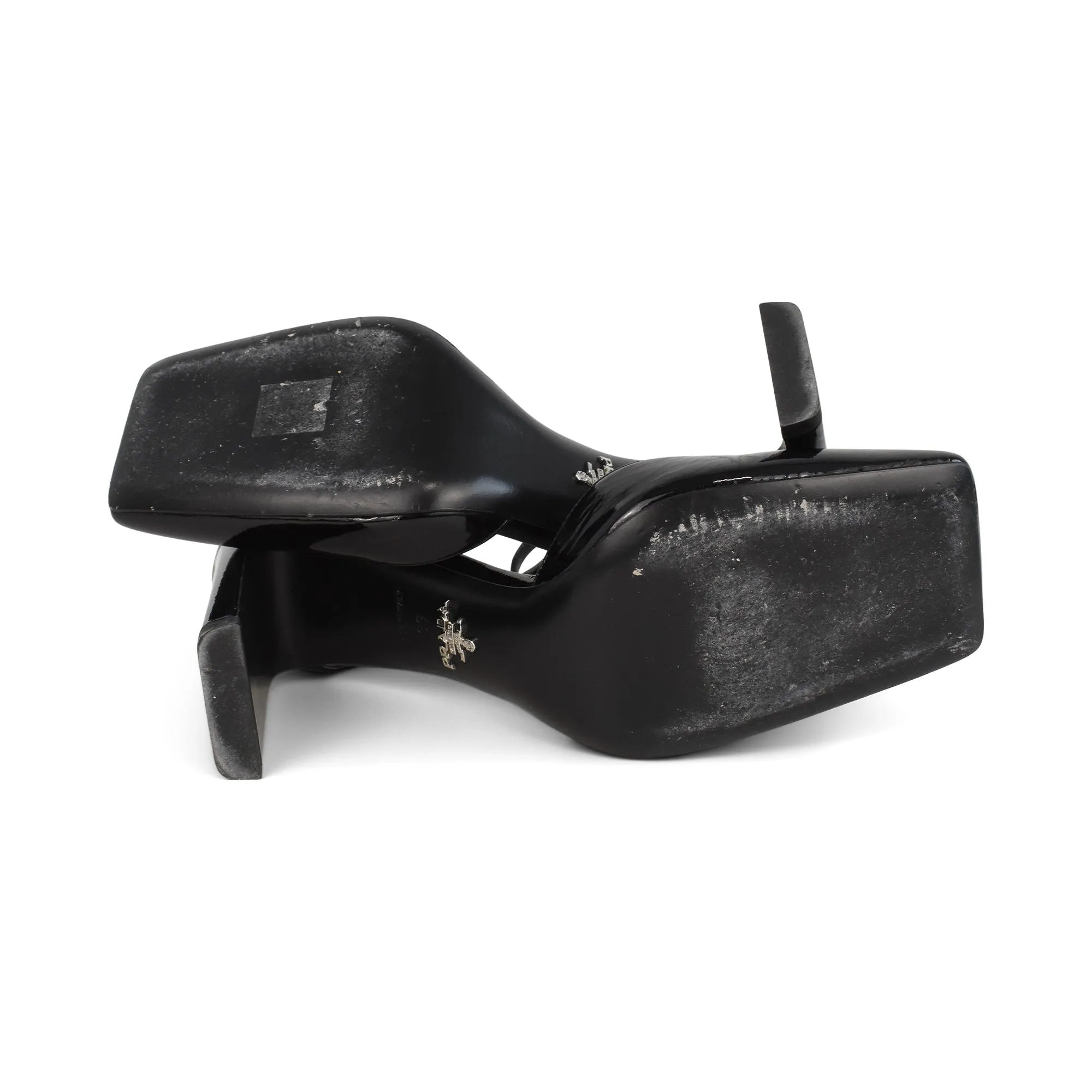 Prada Square-Toe Heels - Women's 39
