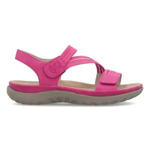 Rieker Women's 64870-31 Franja Fuchsia/White
