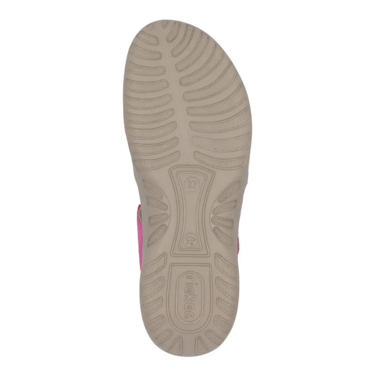 Rieker Women's 64870-31 Franja Fuchsia/White