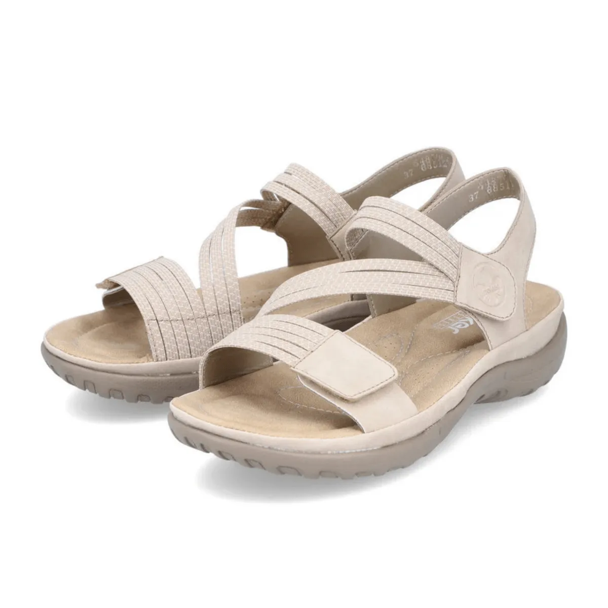Rieker Women's 64870-62 Franja Ginger/White