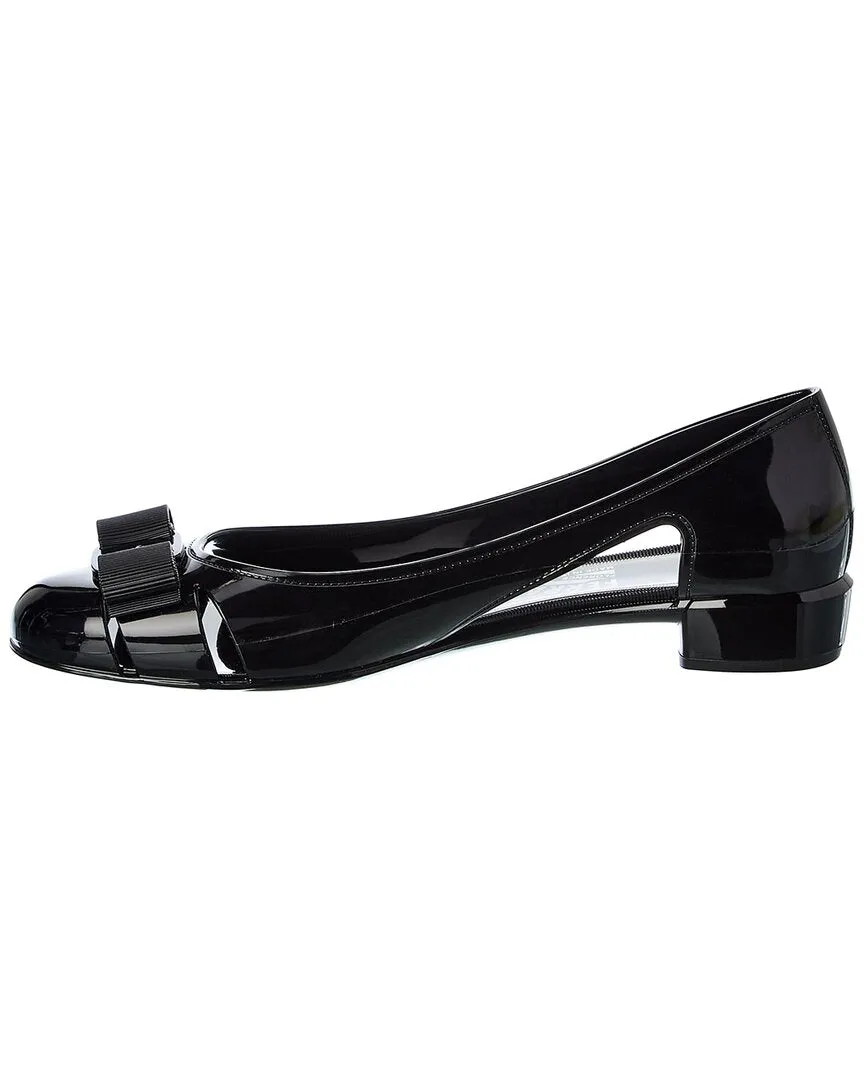 Salvatore Ferragamo Vara Bow Jelly Ballet Flat
