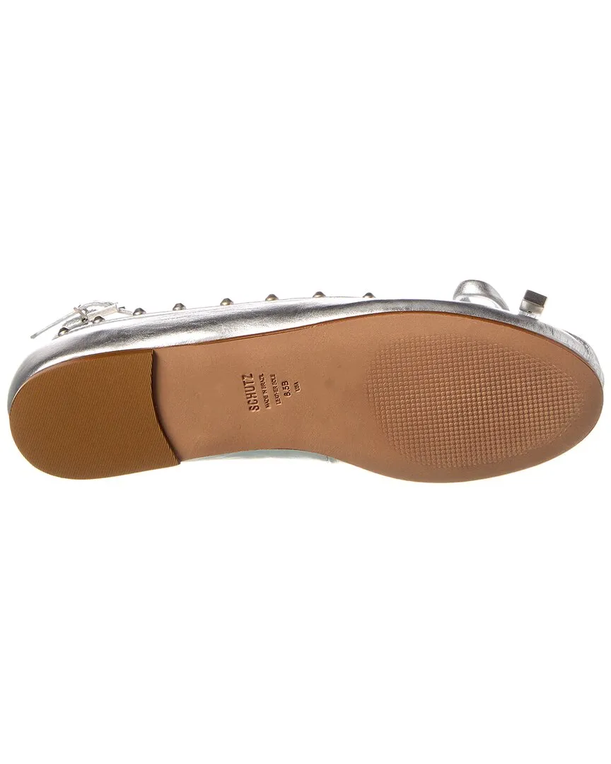 Schutz Larissa Leather Flat Ballet