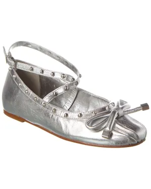 Schutz Larissa Leather Flat Ballet