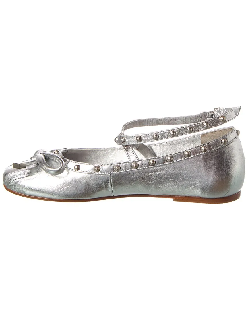 Schutz Larissa Leather Flat Ballet
