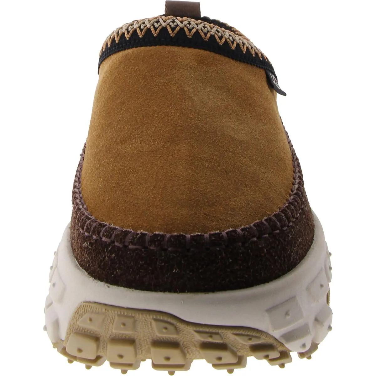Venture Daze Womens Leather Slip On Scuff Slippers
