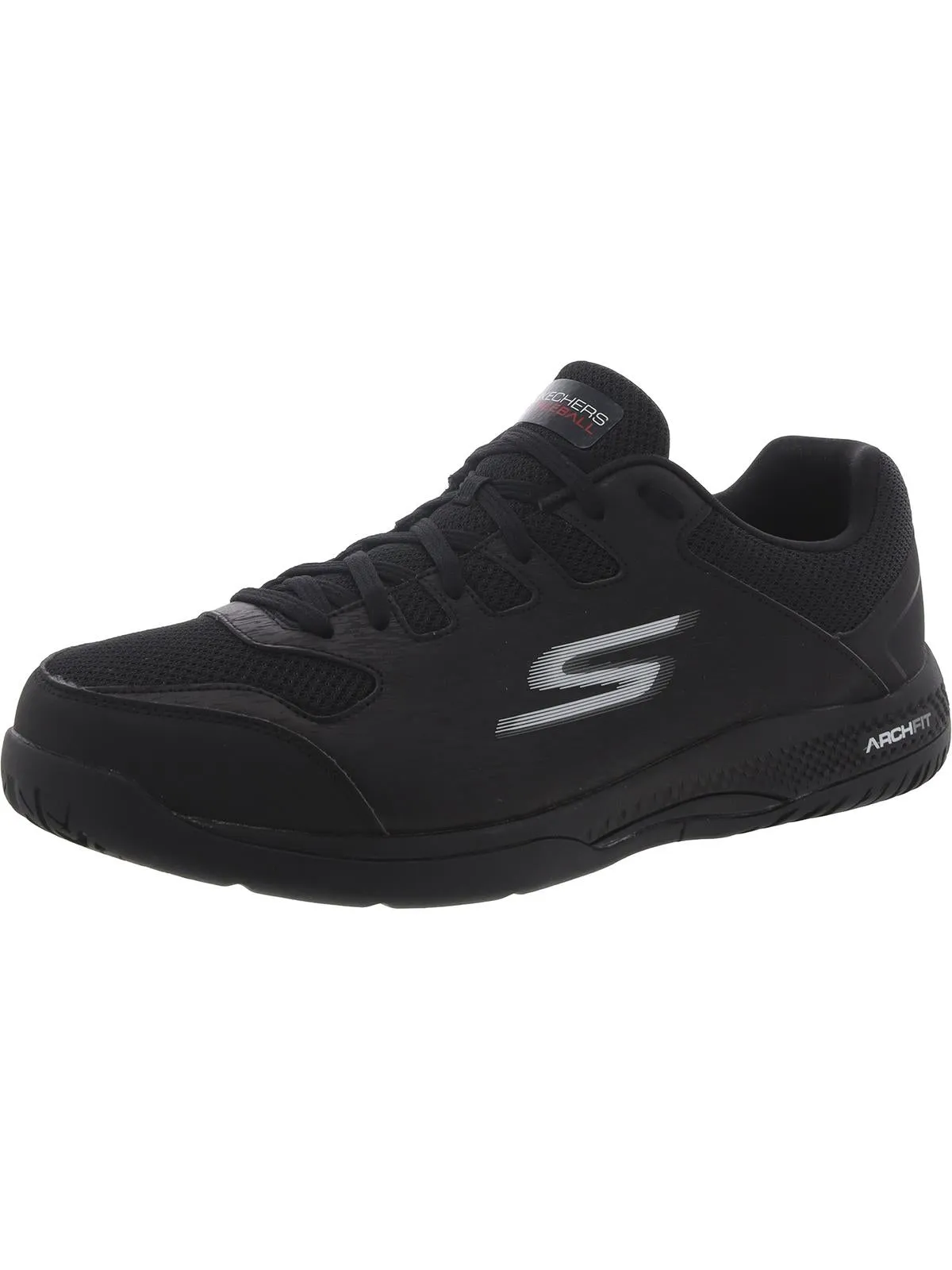 Viper Court - Pickeball Mens Faux Leather Sports Running & Training Shoes
