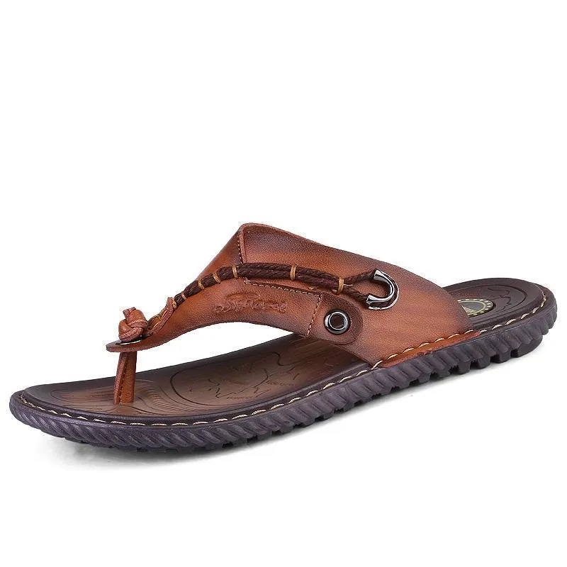 West Louis™ Luxury  Microfiber Leather Slippers