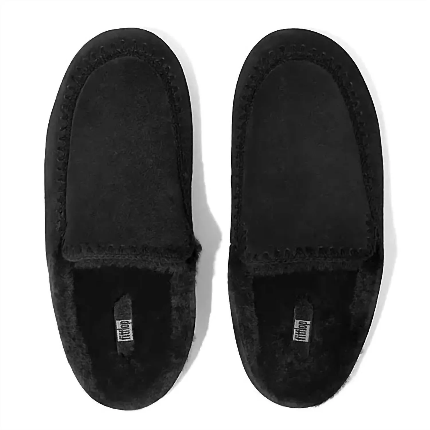 Women Chrissie Ii Suede Slipper In Black