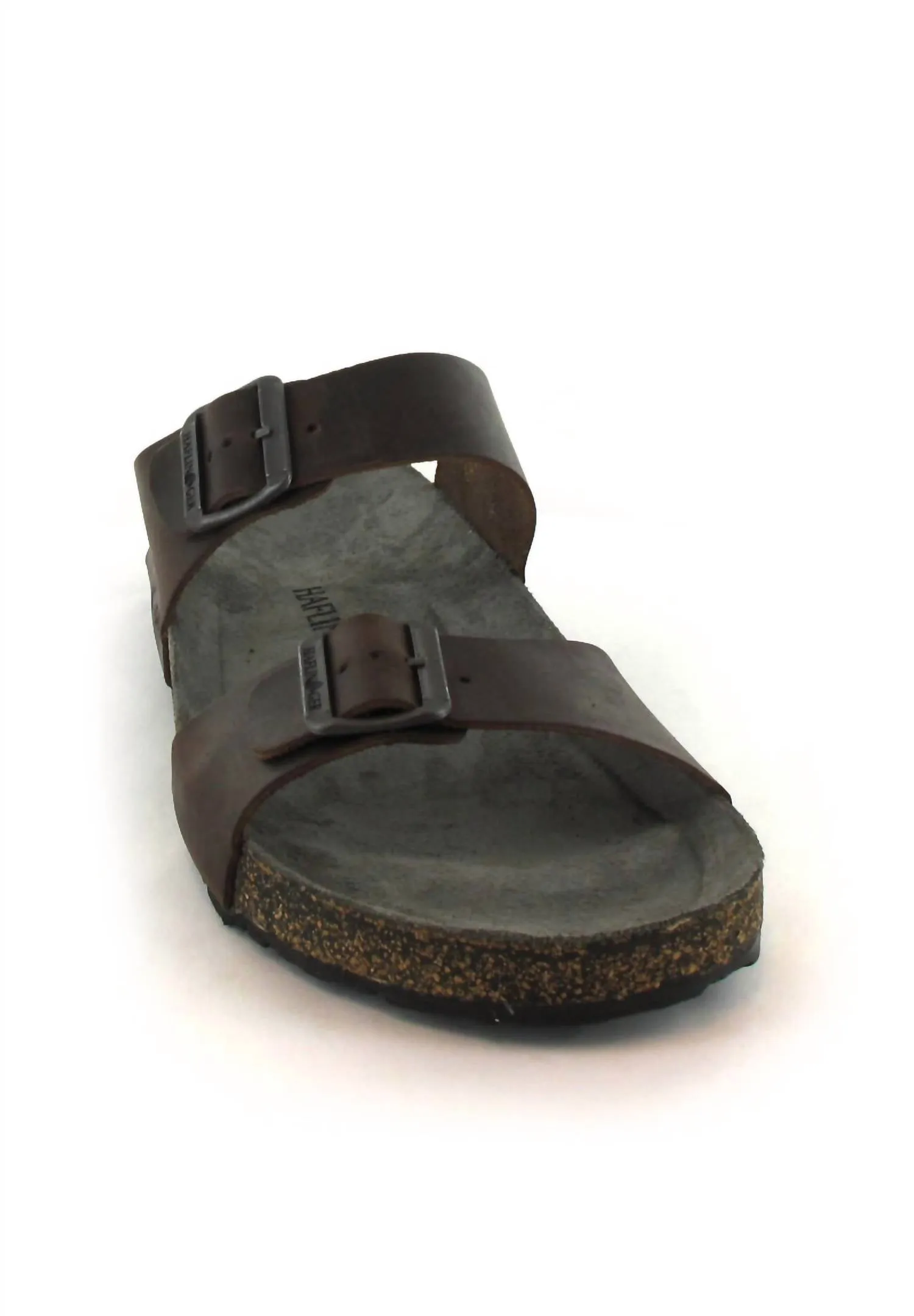 Women's Andrea Two Strap Sandals In Graphite
