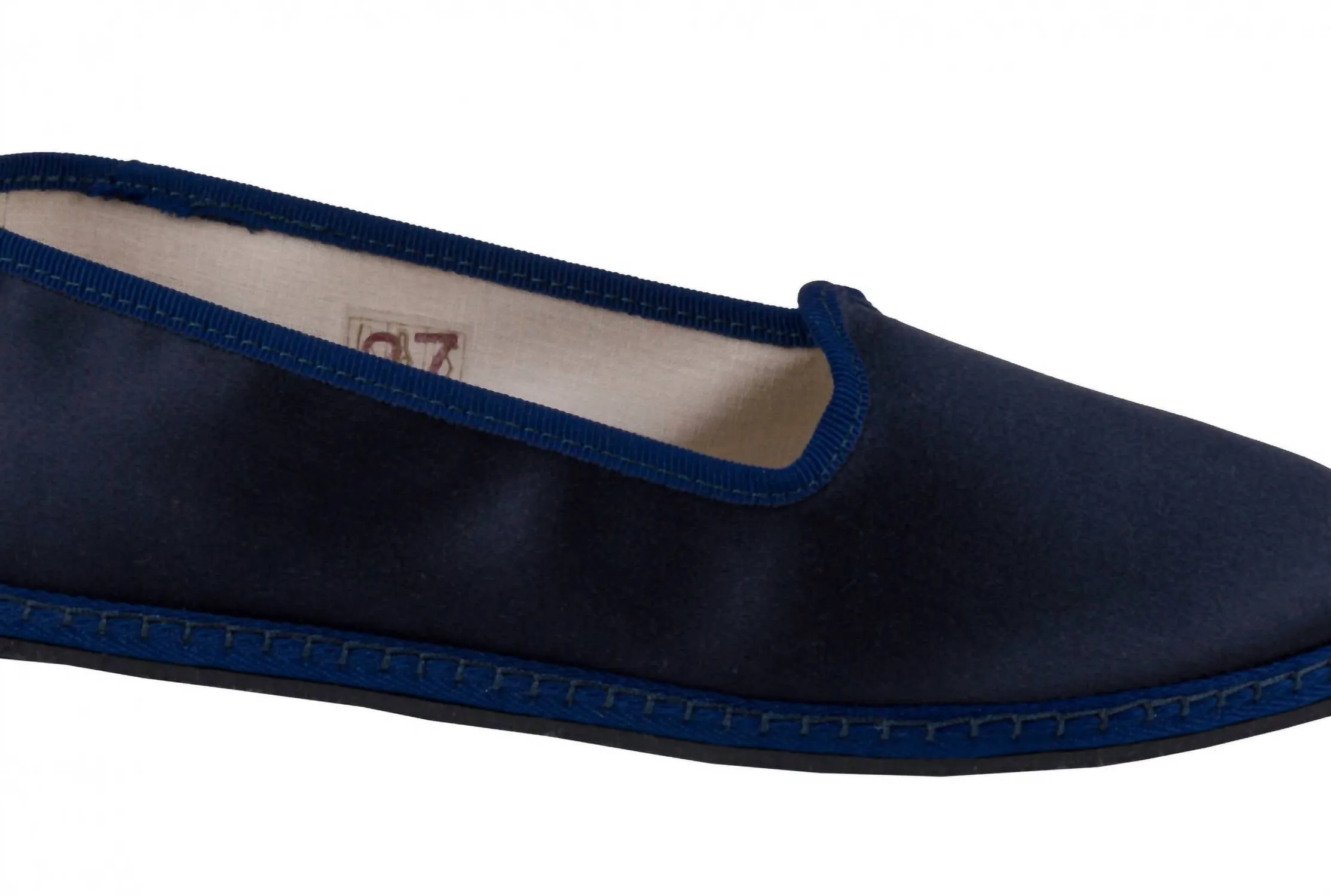 Women's Classic Silk Furlana Slippers In Mirtillo