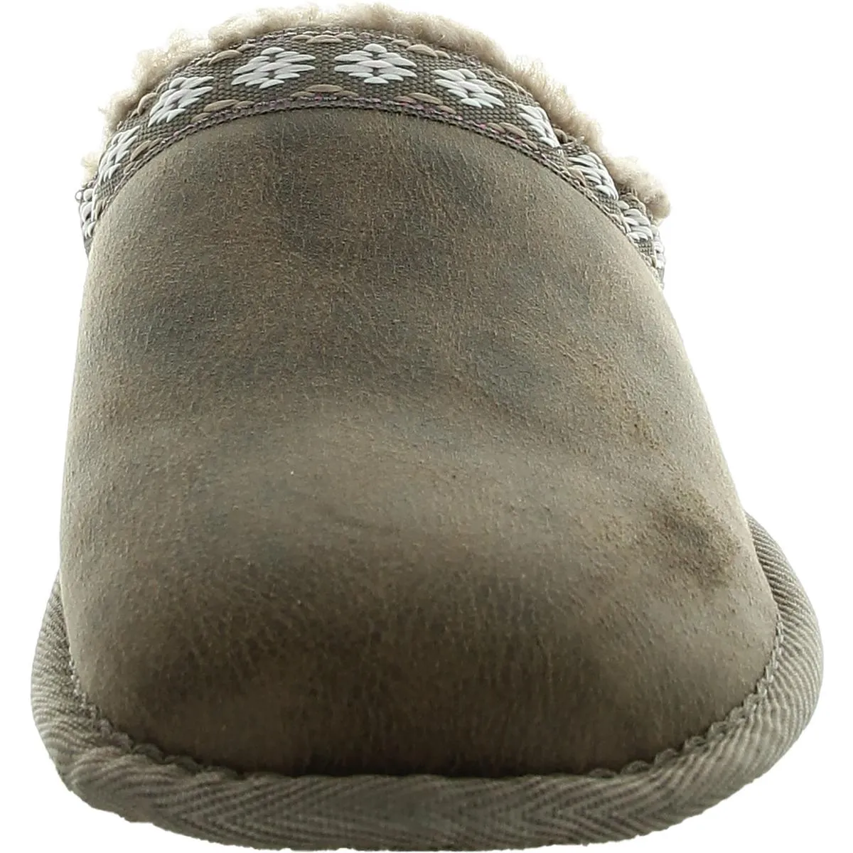 Womens Faux Fur Lined Slide Slippers