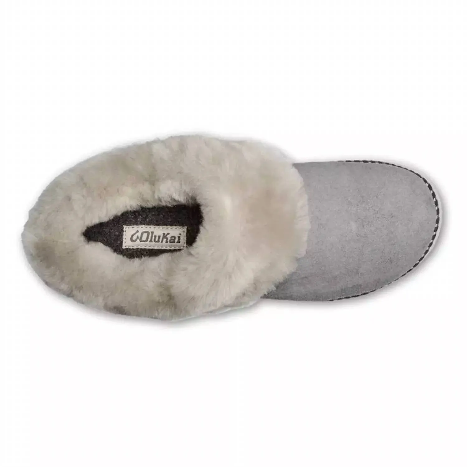 Women's Ku'i Mule Slippers In Fog/mist Grey