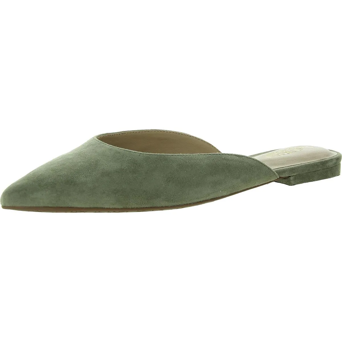 Womens Leather Ballet Flats
