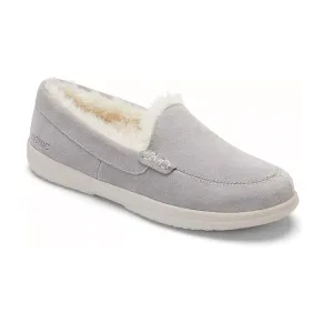 Women's Lynez Suede Slipper In Light Grey